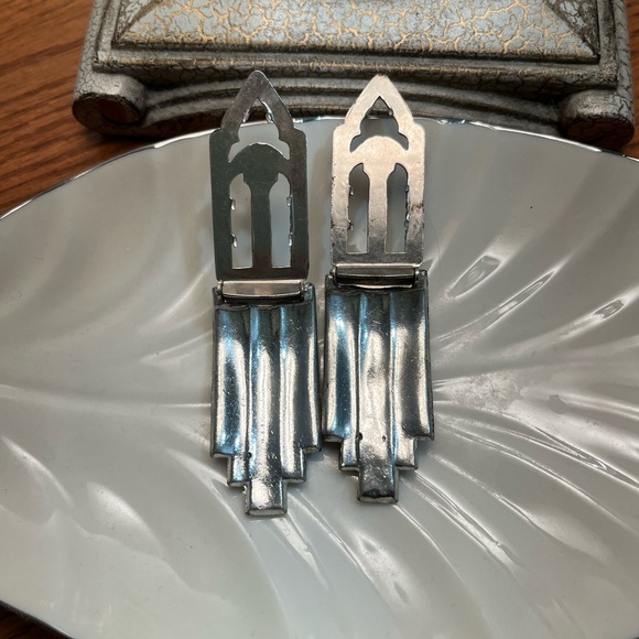 Rhinestone shoe clips - Picture 3 of 4